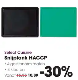 HANOS Select Cuisine Snijplank HACCP aanbieding