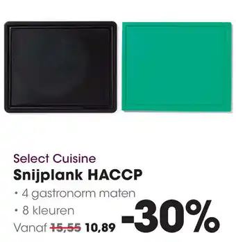 HANOS Select Cuisine Snijplank HACCP aanbieding