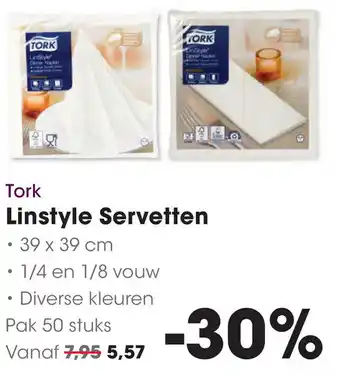 HANOS Tork Linstyle Servetten aanbieding