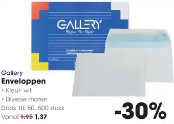 HANOS Gallery Enveloppen aanbieding