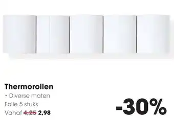 HANOS Thermorollen aanbieding
