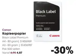 HANOS Canon Kopieerpapier aanbieding