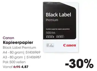 HANOS Canon Kopieerpapier aanbieding
