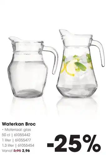 HANOS Waterkan Broc aanbieding