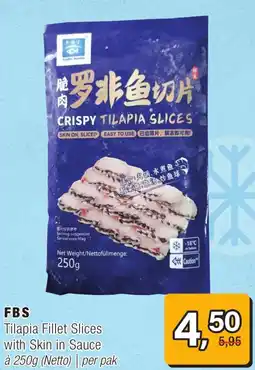 Amazing Oriëntal FBS Tilapia Fillet Slices aanbieding