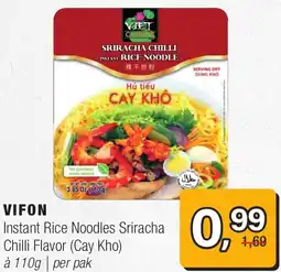 Amazing Oriëntal Vifon Instant Rice Noodles Sriracha aanbieding