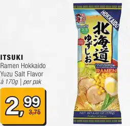 Amazing Oriëntal Itsuki Ramen Hokkaido Yuzu Salt Flavor aanbieding