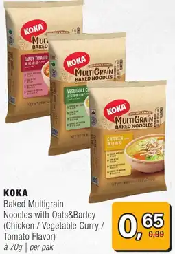 Amazing Oriëntal Koka Baked Multigrain Noodles with Oats&Barley aanbieding