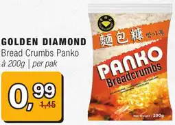 Amazing Oriëntal Golden diamond Bread Crumbs Panko aanbieding