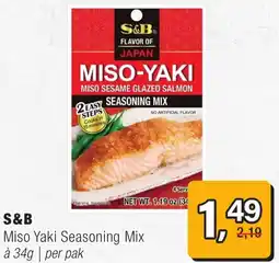 Amazing Oriëntal S&B Miso Yaki Seasoning Mix aanbieding
