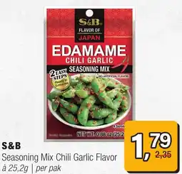 Amazing Oriëntal S&B Seasoning Mix Chili Garlic Flavor aanbieding