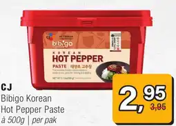 Amazing Oriëntal CJ Bibigo Korean Hot Pepper Paste aanbieding