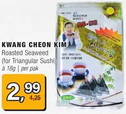 Amazing Oriëntal Kwang gheon kim Roasted Seaweed aanbieding