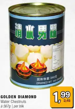 Amazing Oriëntal Golden diamond Water Chestnuts aanbieding