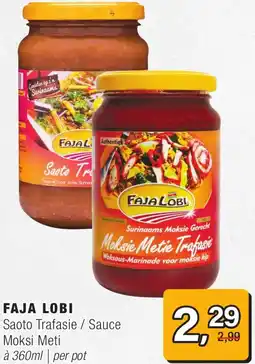 Amazing Oriëntal Faja lobi Saoto Trafasie / Sauce Moksi Meti aanbieding