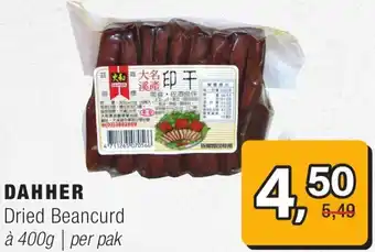 Amazing Oriëntal Dahher Dried Beancurd aanbieding