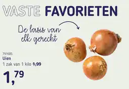 Van Hoeckel Uien aanbieding