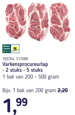 Van Hoeckel Varkensprocureurlap aanbieding