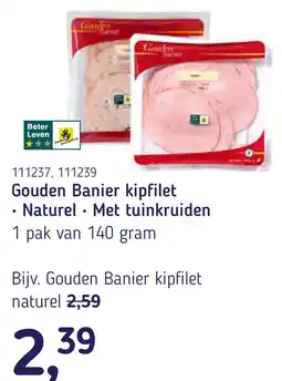 Van Hoeckel Gouden Banier kipfilet aanbieding