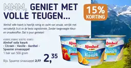 Van Hoeckel Almhof volle kwark aanbieding