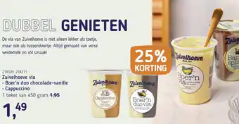 Van Hoeckel Zuivelhoeve vla aanbieding