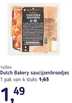 Van Hoeckel Dutch Bakery saucijzenbroodjes aanbieding