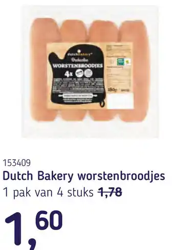 Van Hoeckel Dutch Bakery worstenbroodjes aanbieding