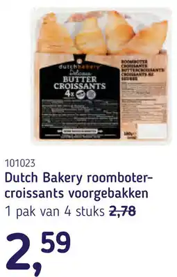 Van Hoeckel Dutch Bakery roomboter-croissants voorgebakken aanbieding