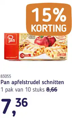Van Hoeckel Pan apfelstrudel schnitten aanbieding