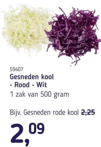 Van Hoeckel Gesneden kool aanbieding