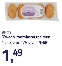 Van Hoeckel G'woon roomboterspritsen aanbieding