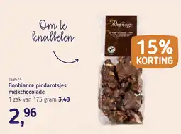 Van Hoeckel Bonbiance pindarotsjes melkchocolade aanbieding
