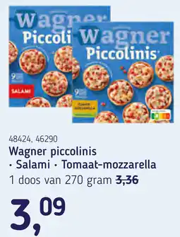 Van Hoeckel Wagner piccolinis aanbieding