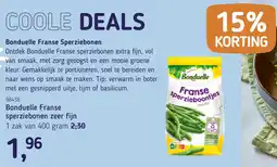 Van Hoeckel Bonduelle Franse sperziebonen zeer fijn aanbieding