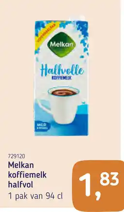 Van Hoeckel Melkan koffiemelk halfvol aanbieding
