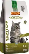 Welkoop BF Petfood Senior Ageing & Vitality - Kattenvoer - Gevogelte - Vis - 1,5kg aanbieding