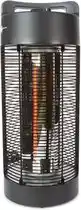 Praxis Perel Mobiele Terrasverwarmer, 1200 W, Carbon 22 Cm X 56 Cm, Binnen En Buiten, Zwart, Metaal aanbieding