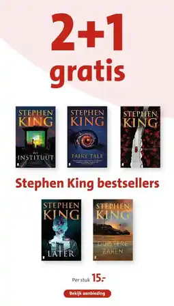 Bruna Stephen King bestsellers aanbieding