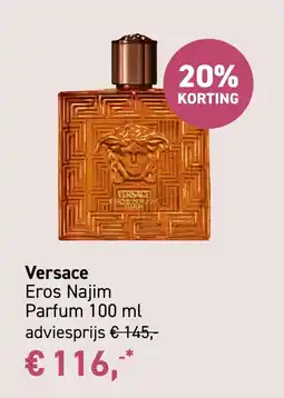 Mooi parfumerie Versace Eros Najim Parfum aanbieding
