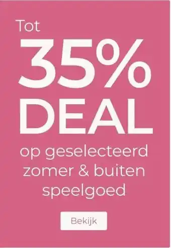 Prenatal geselecteerd zomer & buiten speelgoed aanbieding