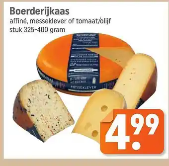 Lekker Makkelijk Boerderijkaas Affiné, Messeklever Of Tomaat-Olijf aanbieding