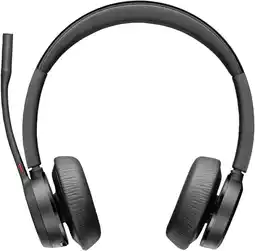 Coolblue Poly Voyager 4320-M MS Draadloze Office Headset + Oplaadstandaard aanbieding