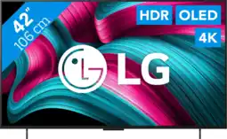 Coolblue LG 42 OLED EVO C54 4K (2025) aanbieding