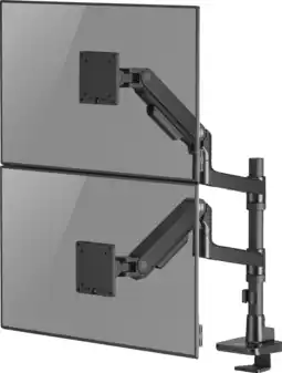 Coolblue ACT AC8343 Monitorarm 49 inch met gasveer voor 2 monitoren aanbieding