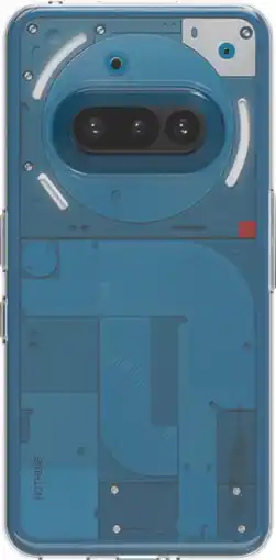 Coolblue Just in Case Soft Design Nothing Phone (3a) Back Cover Transparant aanbieding
