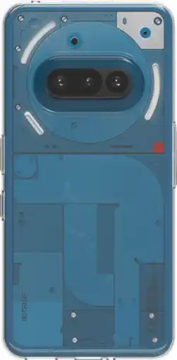 Coolblue Just in Case Soft Design Nothing Phone (3a) Back Cover Transparant aanbieding