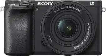 Coolblue Sony Alpha A6400 + E PZ 16-50mm f/3.5-5.6 OSS II aanbieding