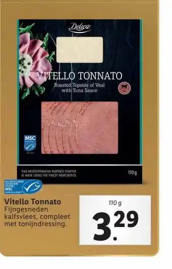 Lidl Deluxe Vitello Tonnato aanbieding