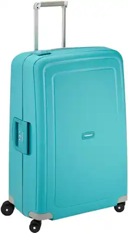 Coolblue Samsonite S'Cure Spinner 75cm Aqua Blue aanbieding