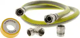 Coolblue Scanpart Gasslang RVS Flex 125 cm aanbieding